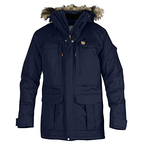 Fjällräven Herren Yupik Parka Winterjacke, Dark Navy, M
