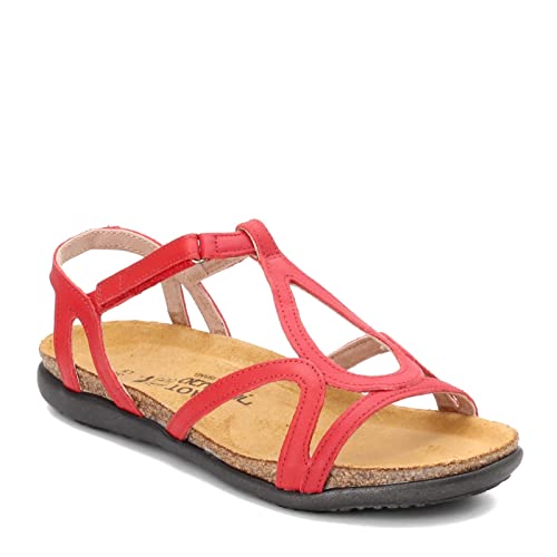 Image of NAOT Footwear Women's Dorith Sandal with Cork Footbed and Arch Support Footbed - Adjustable Sandal With Backstrap - Comfort and Support - Lightweight and Perfect for Travel - Narrow to Medium Fit