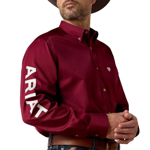 Image of ARIAT Team Logo Twill Classic Fit Shirt