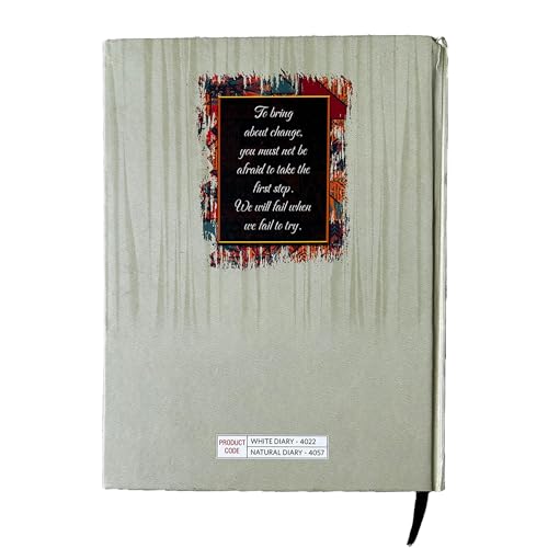 Image of TULMAN 1 Pack A5 Hard Bound 2026 Journal Diary - Just Do IT Motivational Planner & Creative Writing Perfect for Students, Professionals & Gift Giving (23 x 17.6 x 1.7) CM