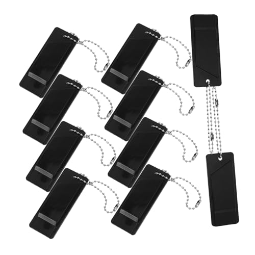 Gogogmee 10pcs High Frequency Survival Whistle Loud Emergency Whistles with Lanyard for Outdoor Camping Hiking Boating Rescue Signaling Lightweight and Durable