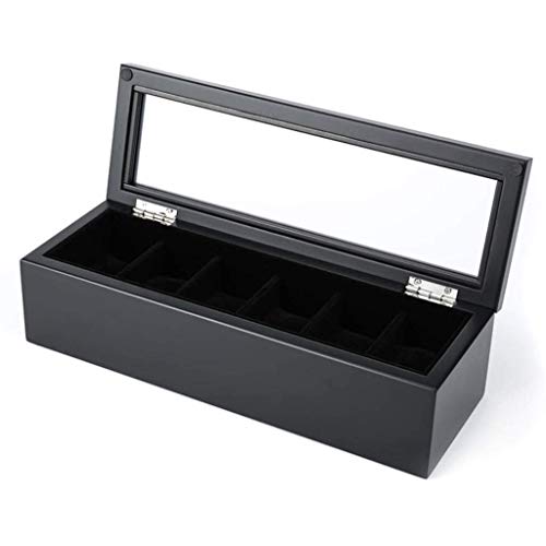 Preisvergleich Produktbild NBVCX Wohnaccessoires Uhr Geschenkbox Holz Großer Organizer Personalisierte Uhrenbox Metallschnalle