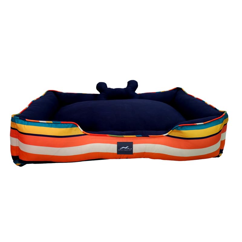 PETS EMPIRE Ultra Soft Polyester Ethnic Desingner Bed for Dog & Cat (B0CMDVTS1S) Amazon Price History, Amazon Price Tracker