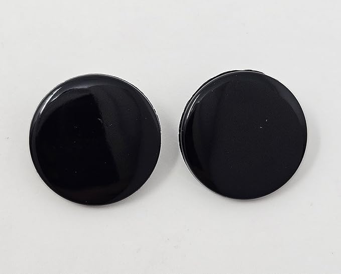 Generic Zim's 20mm Round Black Flat Plastic Sew-On Safety Eyes for Craft Amigurumi Dolls or Puppets (Bulk Pack of 144), SFL-20-Bulk