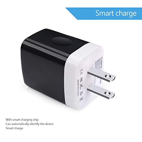Wall Charger Plug, Ailkin Usb Plug Wall, 3Multiport Home Charger Station Cube Box Charger Outlet Base Brick Block Replacement For Iphone, Ipad, And Iwatch Charger Plug (Black) #TOP5