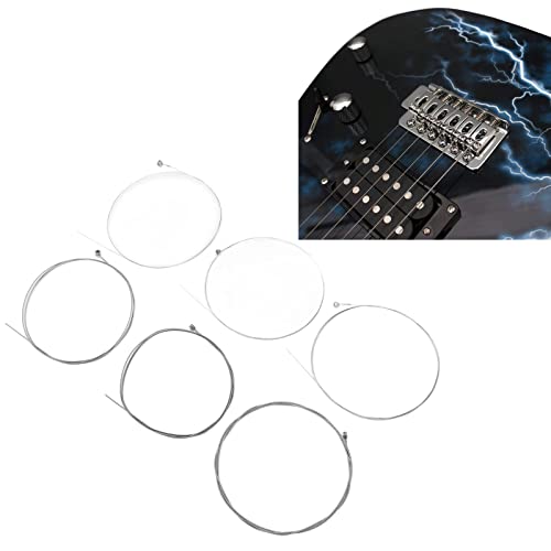 Cordes de guitare électrique, 6 pièces finition brillante Cordes de guitare en acier nickelé pour basse pour apprenants - Les Beatles, Paul McCartney, John Lennon, RIngo Starr, George Harrison Cordes de guitare électrique, 6 pièces finition brillante Cordes de guitare en acier nickelé pour basse pour apprenants – Image 6