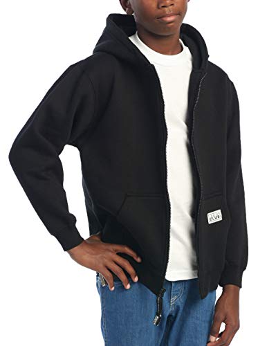 Pro Club Boy's Youth Fleece Full Zip Hoodie