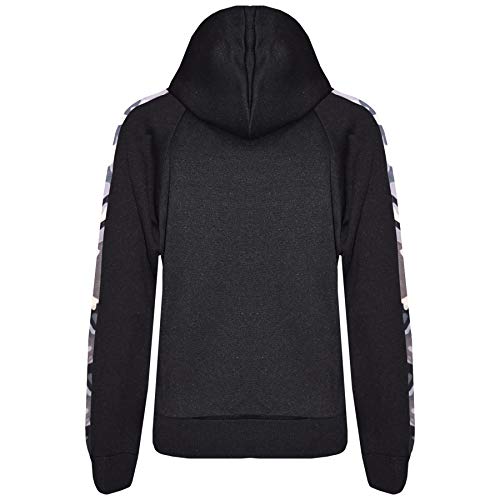 Kids Girls Boys Jogging Suit Black Fleece Tracksuit Hooded Hoodie Bottom Joggers4