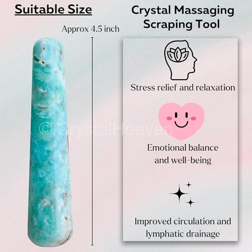 Image of Caribbean Calcite Crystal Wand - Smooth Crystal Wand for Energy Healing, Chakra Balancing, Meditation and Home Decor - Crystals and Healing Stones for Gift
