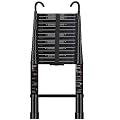 ARCHOM Telescoping Ladder 20 FT - Aluminum Telescopic Ladder with Hooks - Folding Extension Ladders for Home Work Loft Roof Attic RV Ladder with EN131 Certification - 330lbs Max Capacity (Black)