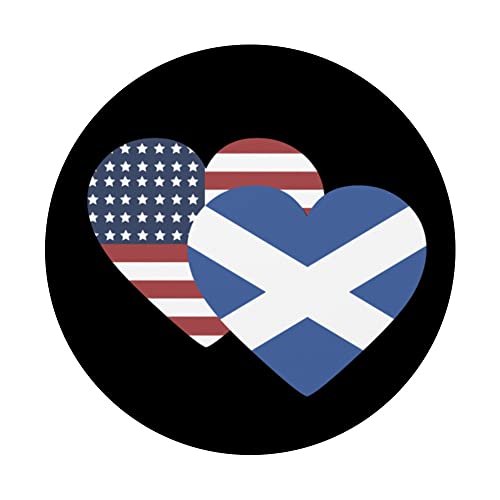 National Flag of Scotland souvenir gift for men women PopSockets Swappable PopGrip, Black - Image 3