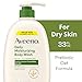 Aveeno Daily Moisturizing Body Wash for Dry & Sensitive Skin + Prebiotic Oat, Body Wash Gently Cleanses & Nourishes Dry Skin, Lightly Scented, Value Size, 33 fl. oz