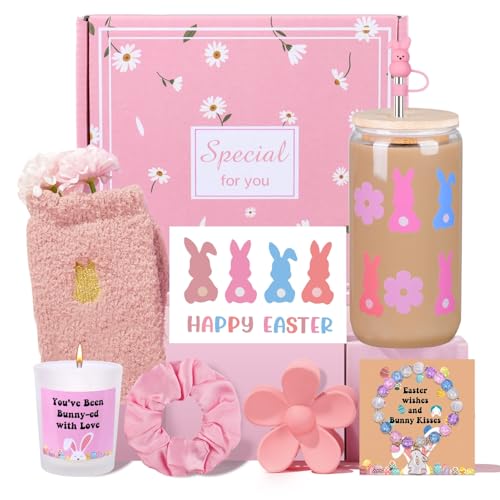 Mother Day Gift for Mom, Easter Gifts for Teens Girls, Women, Easter Basket Stuffers for Teen Girls, Easter's Basket Idea for Teens, Bunny Gift for Girl,Easter's Baskets Essentials for Adults