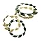 CALLARON 4pcs Grecian Leaf Crown Headband with Gold and Green Roman Wreaths Delicate Masquerade Headdress for Bridal Renaissance Fairs Carnival and Party Costume Roleplay Accessories