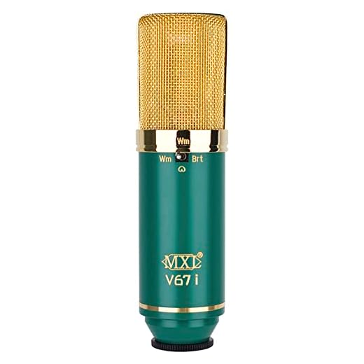 Microfone Condensador Com Duplo Diafragma MXL V67I