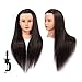 Headstar Mannequin Head 26-28" Synthetic Fiber Manikin Head Hairdresser Styling Training Head Training Model Cosmetology Doll Head Hair for Practice Cutting Braiding with Free Clamp Stand 7E6606LB0220