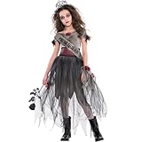 Amscan 842693 Prom Corpse Gown Costume, Children Medium Size, 1 Piece