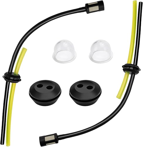 Kit de filtre à essence universel, tuyau de carburant universel, joint de tuyau à essence, bulbe de démarrage, joint de buse en caoutchouc, pour tondeuse à gazon, souffleur, taille-haie