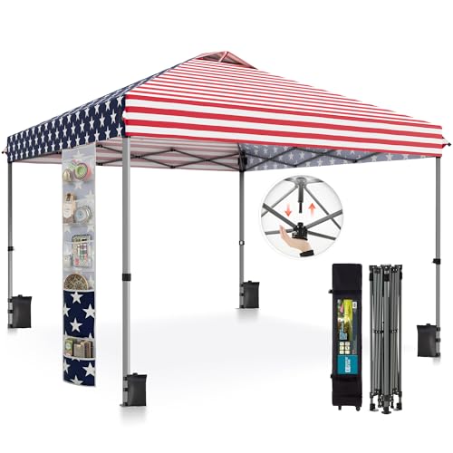 Sophia & William Canopy Tent Pop Up 10x10 ft, One Person...