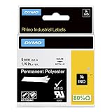 dymo 5200 labels Resiste la humedad, las temperaturas extremas y la luz ultravioleta