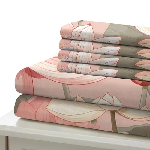 Housse de couette anti-pli Londres 200x200 parure de lit microfibre facile à laver
