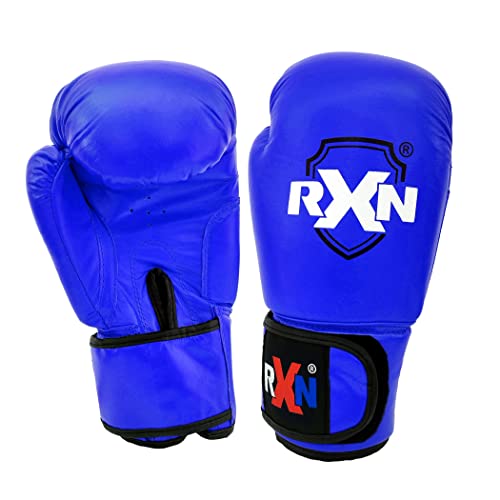Image of RXN Training Sparring Boxing Gloves for Men & Women | Amateur Boxing Gloves for Training, Sparring & Heavy Bag Work | Multi-Layer Foam Padding | Secure Wrist Support