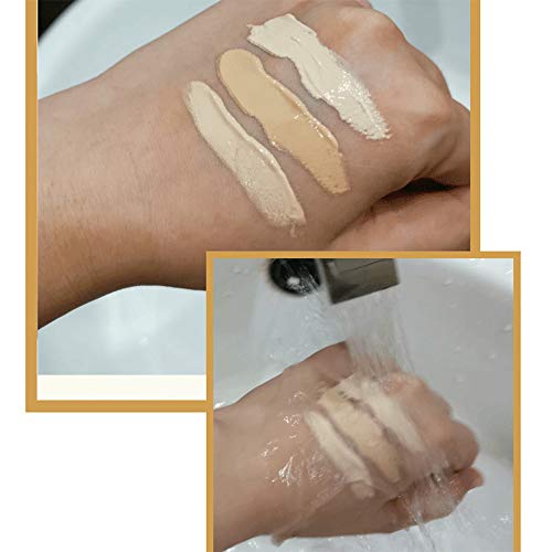 Disaar Beauty Foundation Make-Up Cover Creamy Concealer Waterproof Spf30 Hypoallergenic (#103 Nude) #TOP4