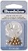 Beadalon Memory Wire End Cap 5mm Round Gold Plated, 10-Piece