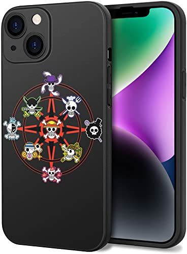 Fit For Iphone 14 Case (6.1 Inches) Soft Tpu Full Camera Protection Cases With Customized Pattern Printed (12-Anime-Symbols-Piece) #TOP20