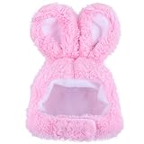 XIMISHOP Cute Costume Bunny Rabbit Hat with Ears for Cats & Small Dogs Party Costume Easter Pet Acce