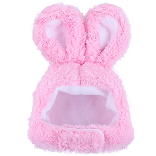 Ximishop Cute Costume Bunny Rabbit Hat With Ears For Cats & Small Dogs Party Costume Easter Pet Accessory Headwear(Pink) #TOP8