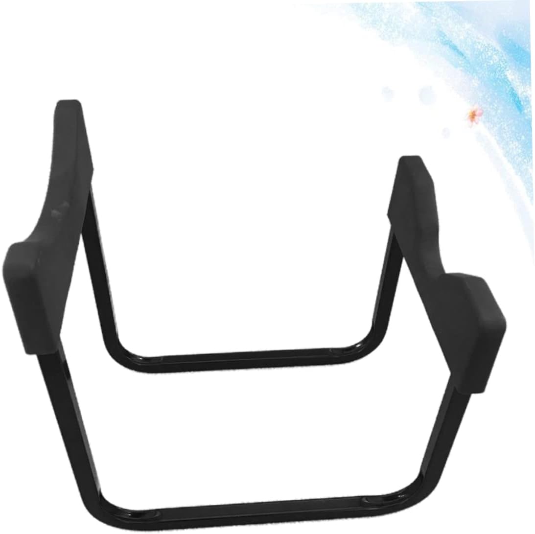 1Pc Stainless Steel Water Bucket Holder for Water Buckets Slip Design Durable and Practical Water Bucket Stand Black