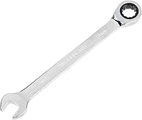 Vista 12 de Utoolmart Llave combinada de trinquete, llave combinada de trinquete de extremo abierto de 0.630 in, métrica, construcción de acero al cromo Acero