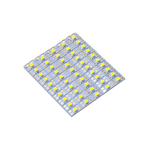 Electronic Spices 4 Volt 5730 LED Light Strips (50 Led) Aluminum for Holiday/Home/Party/Indoor/Outdoor Decoration(Cool white) (50) Electronic Spices 4 Volt 5730 LED Light Strips (50 Led) Aluminum for Holiday/Home/Party/Indoor/Outdoor Decoration(Cool white) (50)