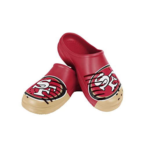 Image of FOCO Men's NFL Team Logo Garden Water Sandals Shoes Slipper Clogs