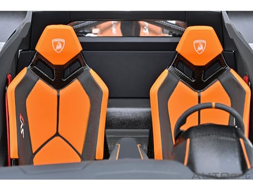 Lambo SVJ Arancio Atlas Pearl Orange Autoart Modelo a Escala 1:18 miniatura 4