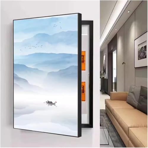 Couvercle de panneau électrique mural décoratif maison boîte fusibles 60x70