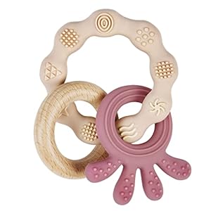 Vicloon Teething Toys for Baby, Sil...