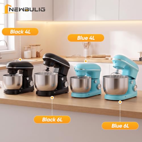 Image of NEWBULIG Stand Mixer 4.2QT, Kitchen Electric Mixers Alternative