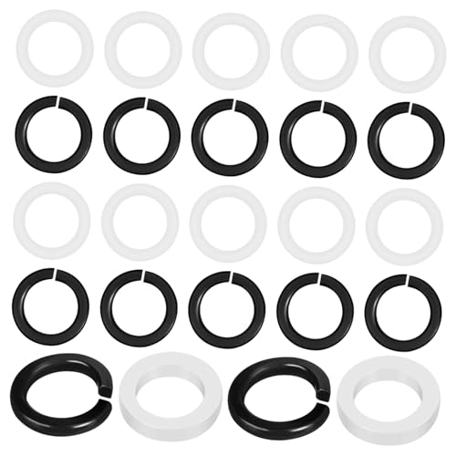 24 Piezas Afinador de Guitarra Reemplazo de Arandelas de Afinación Accesorios de Instrumento Musical Compatible con Eléctricas y Acústicas Incluye