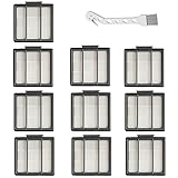 Cyorka 10 Pack Replacement Filter for Shark ION Robot R85 RV850 RV850BRN RV850WV R851WV RV700_N...