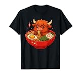 Carne Hochland con Fideos Ramen Kawaii Carne Hochland Camiseta