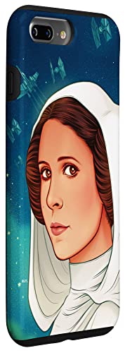 Coque Star Wars rigide pour iPhone 7 Plus/8 Plus avec finition premium Princess Leia - 3