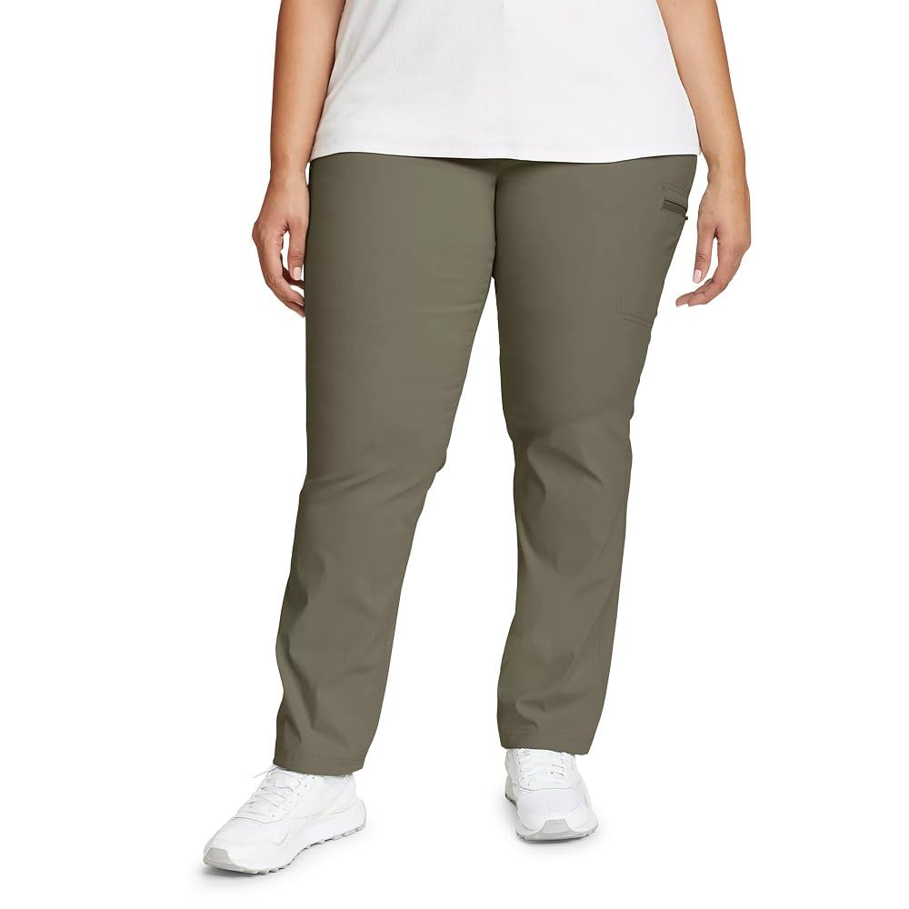 Eddie Bauer Women's Rainier Pants, Sprig, 22, Plus