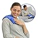 Nature Creation- Basic Herb Pack Heating Pad- Aromatherapy - Hot and Cold Therapy (Blue Flowers)