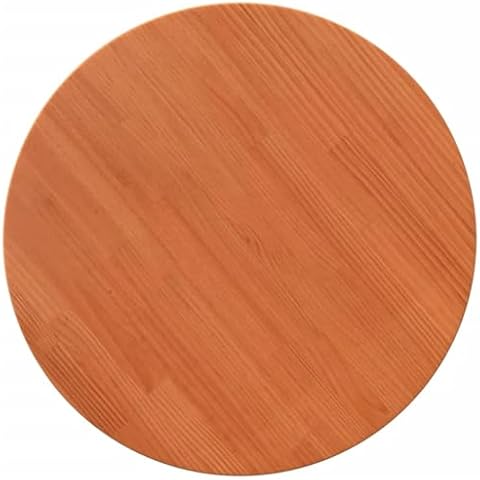 vidaXL Solid Pine Wood Round Table Top, 60cm Cover