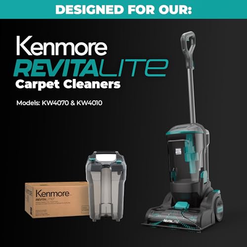 Image of Kenmore KT4001 Replacement Clean Water Tank, for RevitaLite Carpet Cleaner (Model: KW4070, KW4010)