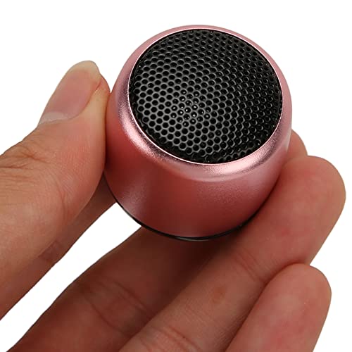 Image of Mini Bluetooth Speaker, Portable Wireless Speakers with HD Sound Heavy Subwoofer, USB Rechargeable Small Speaker for Indoor and Outdoor (Pink)