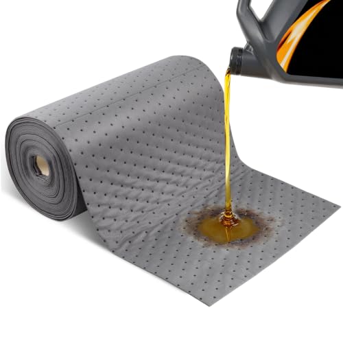 Heavy Duty Oil Absorbent Pads 15"x 50' 1 Roll Automotive Absorbent Pads