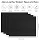 Vicloon Kunstleder selbstklebend,4 Stück Leder Reparatur Patch Schwarz19 X14cm,Verschleißfest und kratzfest Leder Patch für couch Autositz Sofa Möbel Leder Reparatur, Leder Renovierung